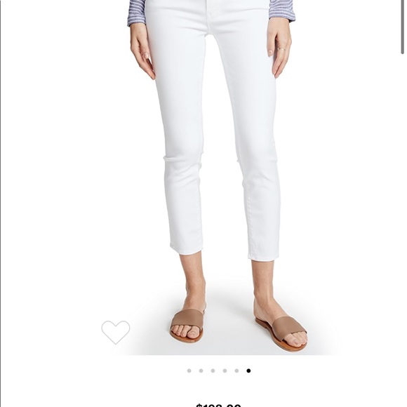 Mother The Looker Crop Glass Slipper Jeans - Picture 6 of 8